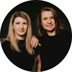 Magdalena Wiśniewska i Weronika Kuczyńska