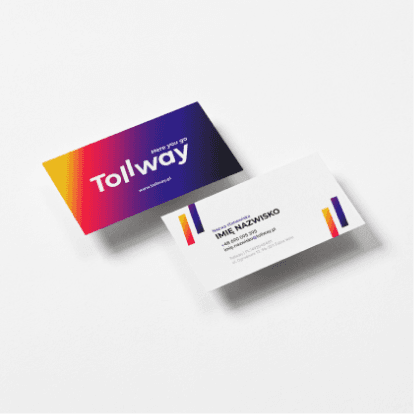 Wizytówki marki Tollway