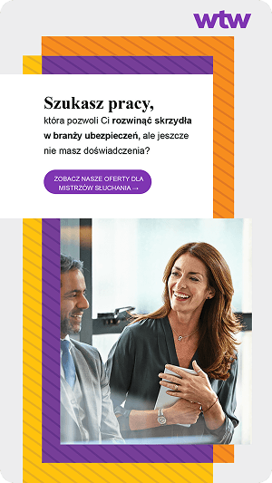 Kreacja rekrutacyjna WTW „Szukasz pracy, która pozwoli Ci rozwinąć skrzydła”
