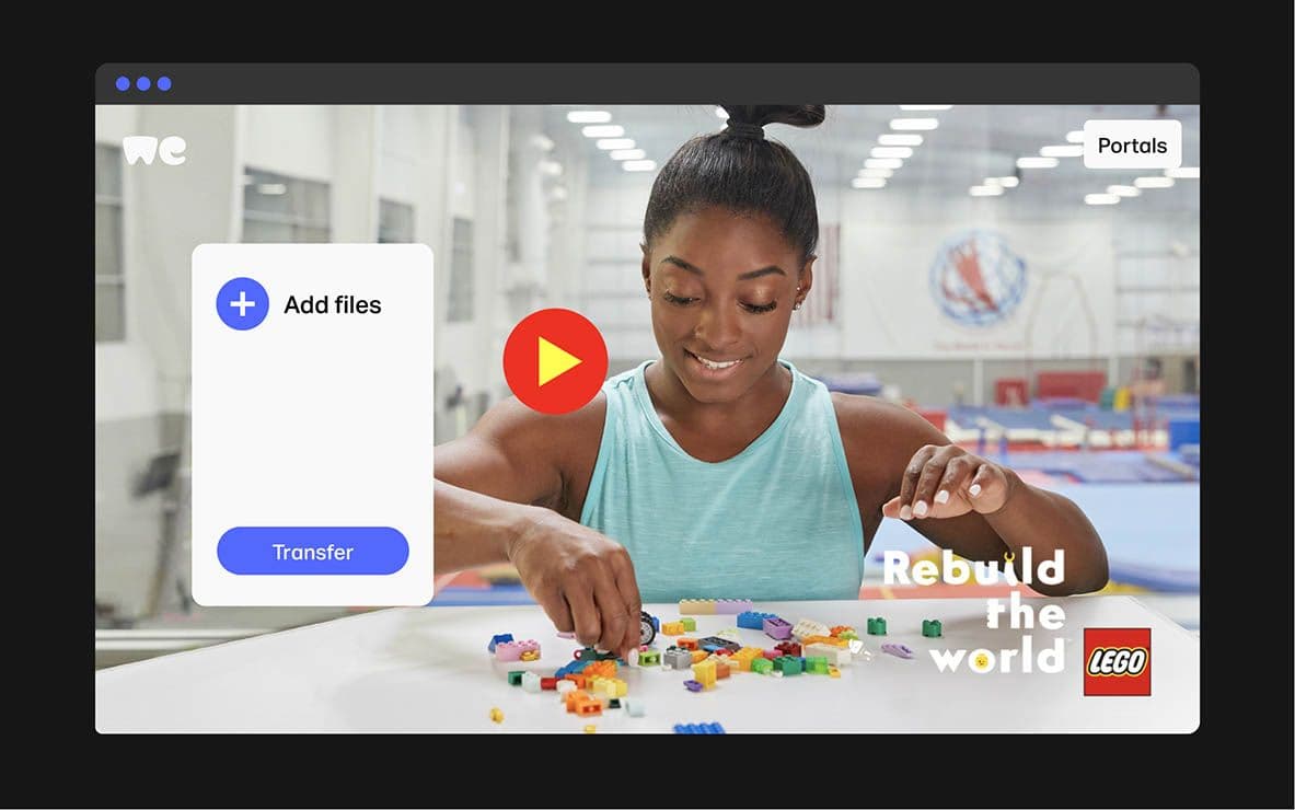 wetransfer ads