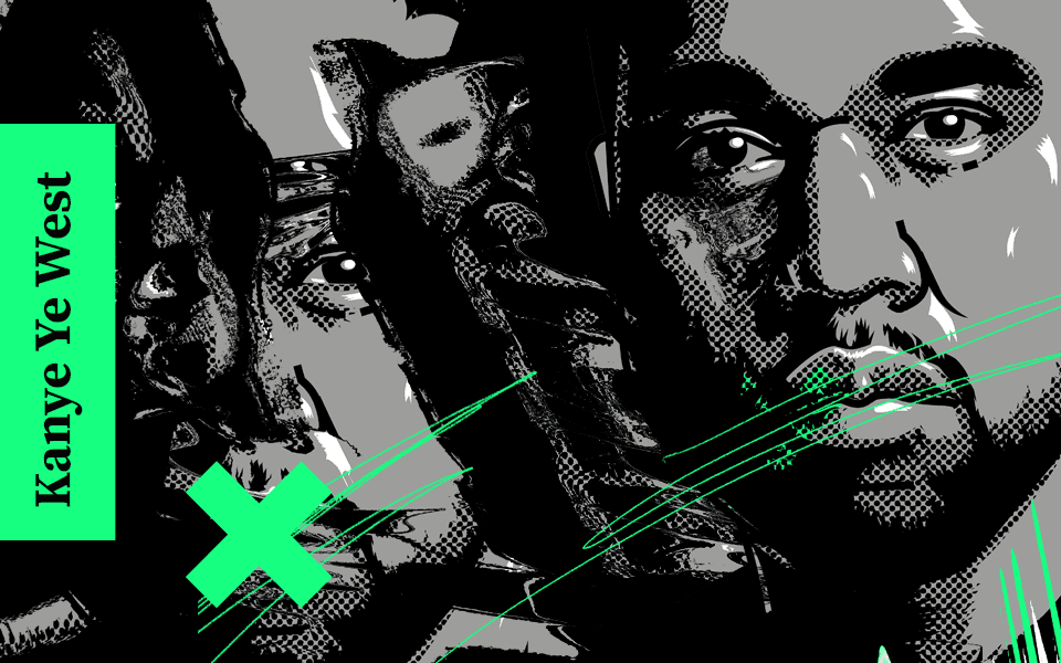 greenletter kanye ye west