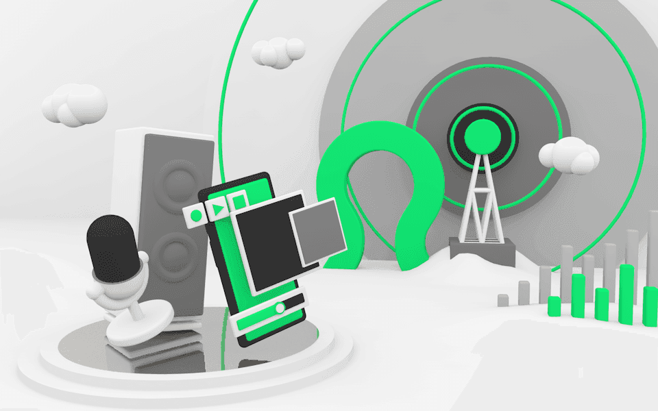 Reklama w podcastach - Green Parrot