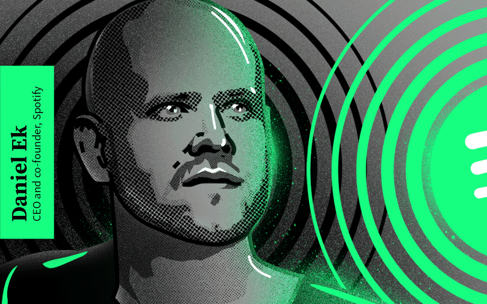 Daniel Ek CEO Spotify GreenLetter cover