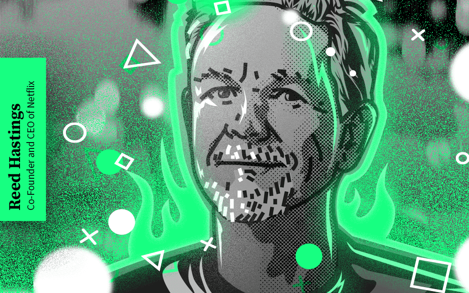 Reed Hastings w GreenLetter