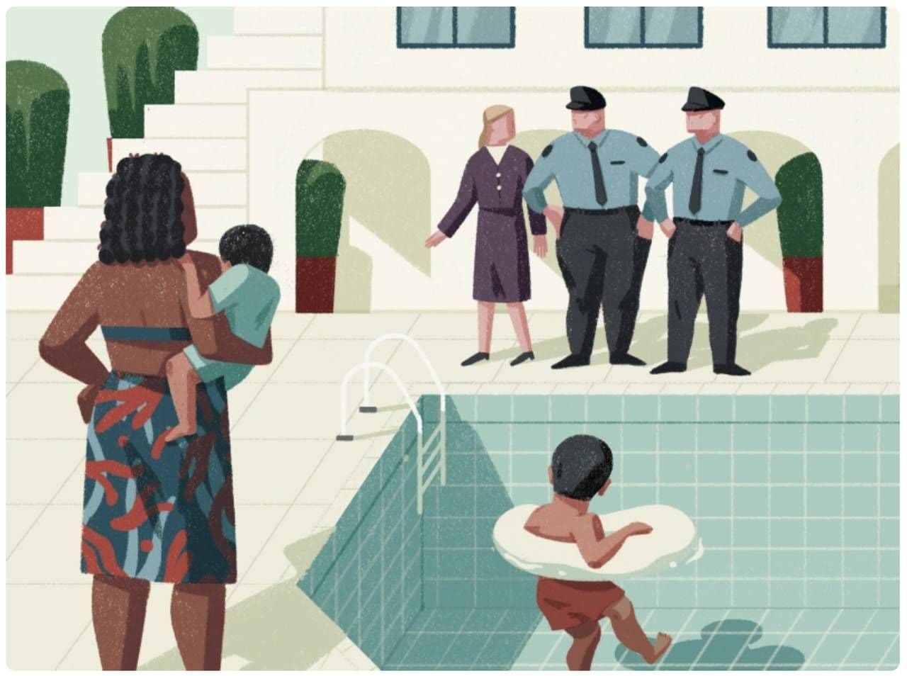 Trendy w ilustracjach: discrimination