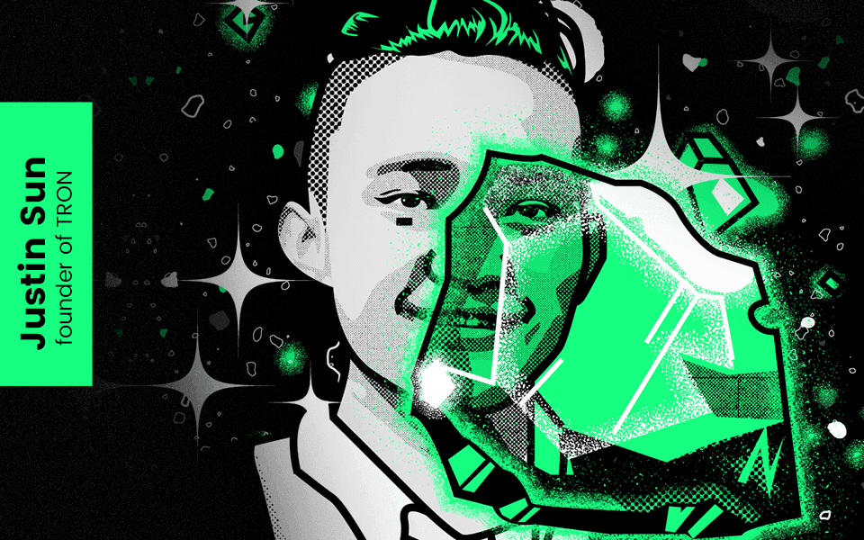 Justin Sun w GreenLetter