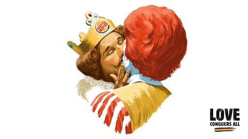 Reklama: Burger King i Mc Donald's